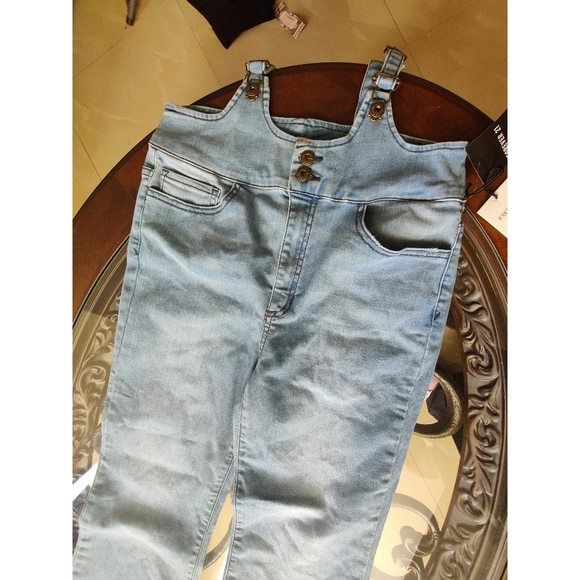 Forever 21 Jeans Flare Jeans With Straps Poshmark
